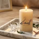Zimal Vanilla Glow Candle