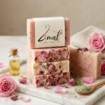Zimal Rose Petal Artisan Soap - Image 2