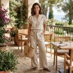 Zimal Linen Bloom Co-Ord Set