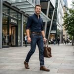 Zimal Urban Denim Fit Pants